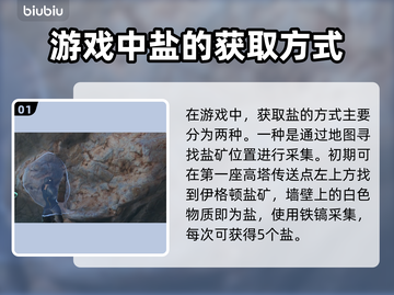 雾锁王国🔥盐获取全攻略✨玩转游戏必备！截图2