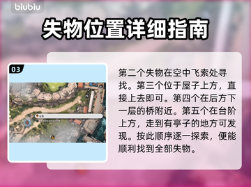 最终幻想7重生：失物回收全攻略💎截图4