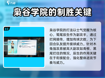 排球少年手游🔥鹫尾辰生技能全面解析🎉截图4