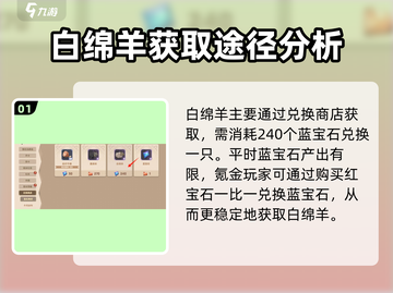 驯龙高手旅程🔥白绵羊获取方法及用途大揭秘！截图2