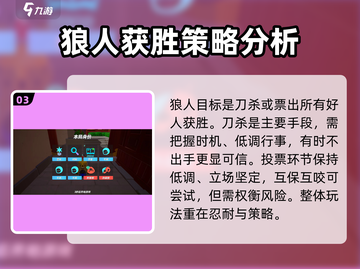 元梦之星谁是狼人🔥玩法技巧大曝光！新手必看WolfTips截图4