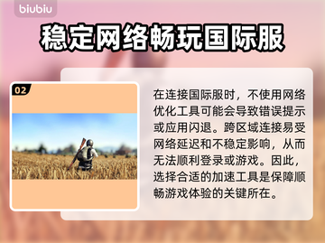 PUBG网络延迟？用这个加速工具立马搞定！🔥🚀截图3