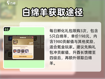 驯龙高手旅程🔥白绵羊获取方法及用途大揭秘！截图4