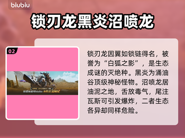 怪物猎人🔥荒野登场怪物全介绍！🎮截图3