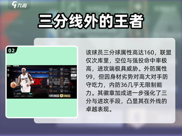 NBA全明星贾森特里游戏角色强度分析🔥截图3