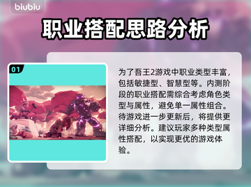 为了吾王2职业搭配🔥最强攻略来了！💡截图2