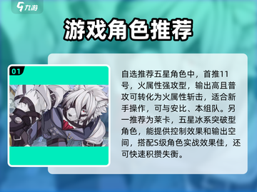 绝区零🔥新手必看！前期最强角色推荐👇截图2