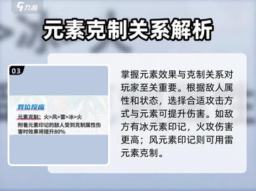 飞跃虹镜🔥元素机制克制全解析！掌握这些轻松取胜✅截图4