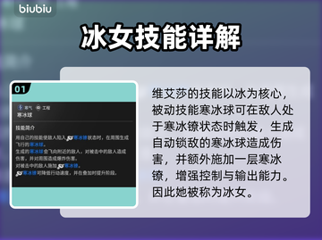 冰女维艾莎🔥《第一后裔》最强技能曝光✨截图2