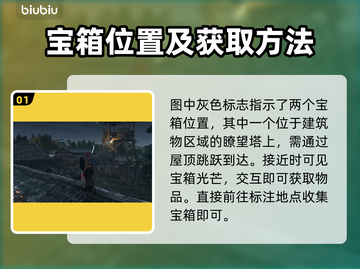 浪人崛起🔥野毛宝箱位置大曝光！速来✔截图2
