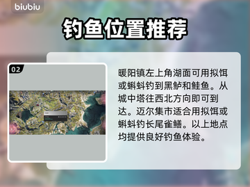 七日世界🎉全部鱼类钓鱼点位大曝光！截图3