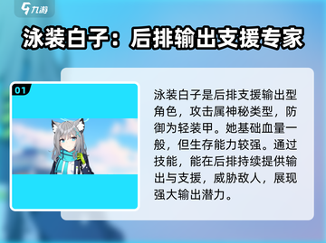 蔚蓝档案🔥白子泳装超详细解析来啦！💥截图2