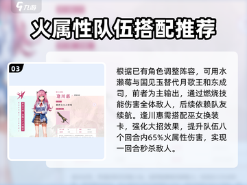 🔥炽焰天穹：火队最强阵容搭配攻略来啦！🔥截图4