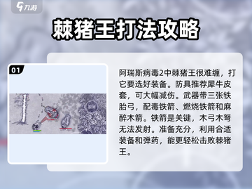 阿瑞斯病毒2🔥棘猪王打法解析，轻松通关秘籍！截图2
