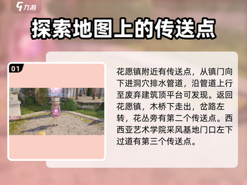 无限暖暖传送点大公开！🔥游戏党必看✨截图2