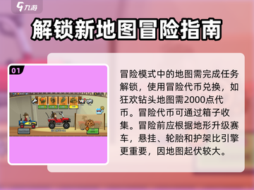登山赛车2🔥狂欢钻头地图玩法攻略💎截图2