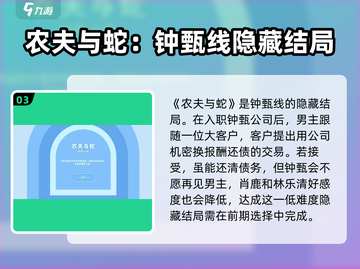 🔥《完蛋我被美女包围了》钟甄结局攻略来啦！🎉截图4