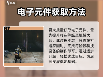《七日世界》电子元件获取大揭秘💥截图2