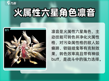 白夜极光🔥凛音：超强角色全面解析！截图2