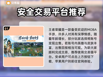 王者账号出售平台推荐，选对平台很重要！🔥🎮截图2