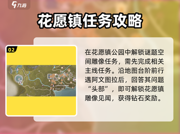 无限暖暖🔥花愿镇雕像攻略大全💎截图3