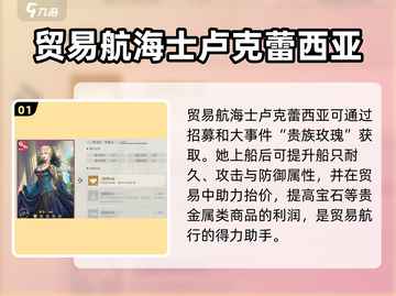 黎明之海💥船员全介绍来啦！🔥截图2