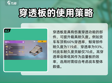 创世战车💎：板件用法全解析，战斗力爆表！截图3