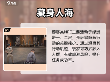 《零号任务》NPC暗藏惊天秘密！💥截图2