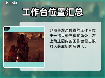地平线零之曙光：工作台位置全攻略🔥📌截图4