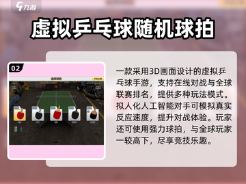 2025超🔥3D乒乓球手游推荐来了！🎮🏓截图3