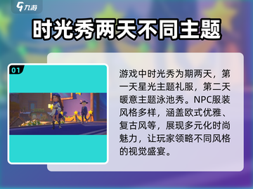 沙石镇时光：礼服秀作用全解析✨截图2