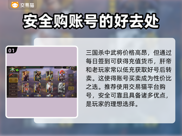 三国杀买号去哪儿⚡稳准快平台大揭秘！截图2