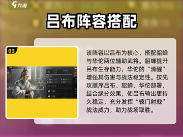 三国谋定天下🔥辕门射戟战法搭配全攻略💥截图4