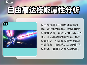高达钢铁之诗🔥自由高达技能属性大曝光！截图2