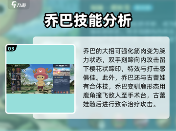 航海王壮志雄心：乔巴技能全解析！✨截图4