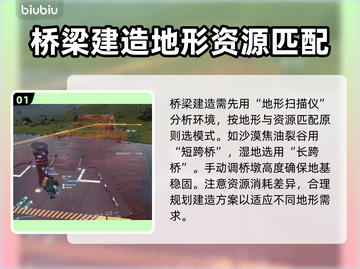 死亡搁浅2🔥建桥攻略✔快速搭建桥梁！截图2