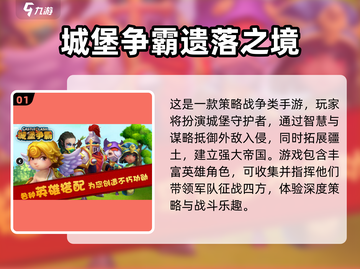 🏰🔥2025最火城堡策略游戏TOP榜💥截图2