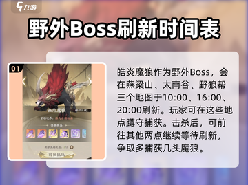 凡人修仙传手游🔥皓炎魔狼刷新位置大曝光！截图2