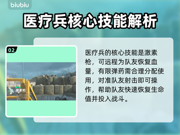《三角洲行动》医疗兵🔥核心技能大曝光！截图3