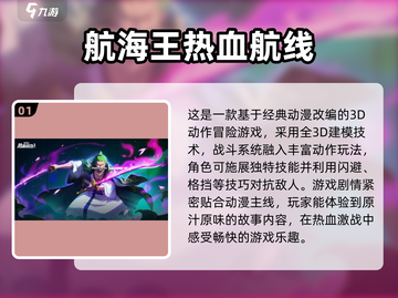 🔥2024航海王格斗手游排行榜🌟动漫迷必玩🎉截图2