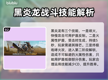 怪猎荒野：黑炎龙🔥打法技巧大公开！截图3