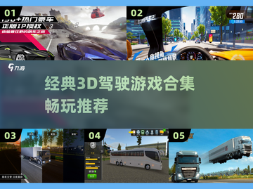 🚗🔥经典3D驾驶游戏合集！游戏代入感爆棚！截图1