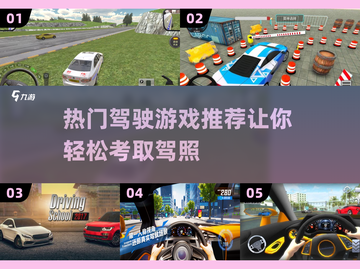 🔥2025热门驾驶游戏推荐🚗手机考驾照游戏大全截图1