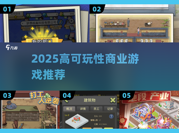 🔥2025最烧脑商业游戏推荐🎮高可玩性TOP榜💥截图1