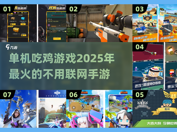 🔥2025年必玩！超酷单机吃鸡手游推荐🎮截图1