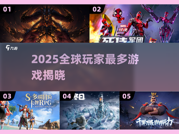 🔥2025全球玩家最多游戏TOP榜💥截图1