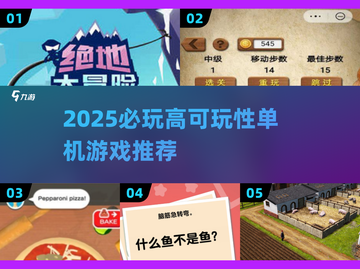 🔥2025单机神作合集！🎮高可玩性无网络也能爽玩截图1