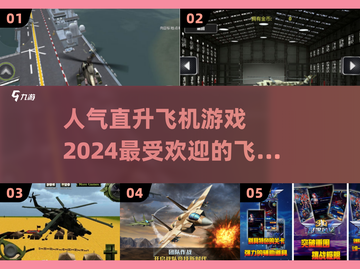 🔥2024最受欢迎的3D直升机游戏合集✈截图1