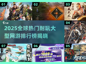 🔥2025最耐玩大型网游排行榜出炉！🎮截图1