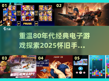  Retro游戏🔥80年代经典电子手游大全🎉截图1